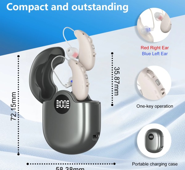 STITCH GREEN HEARING AID M-BTE 363
