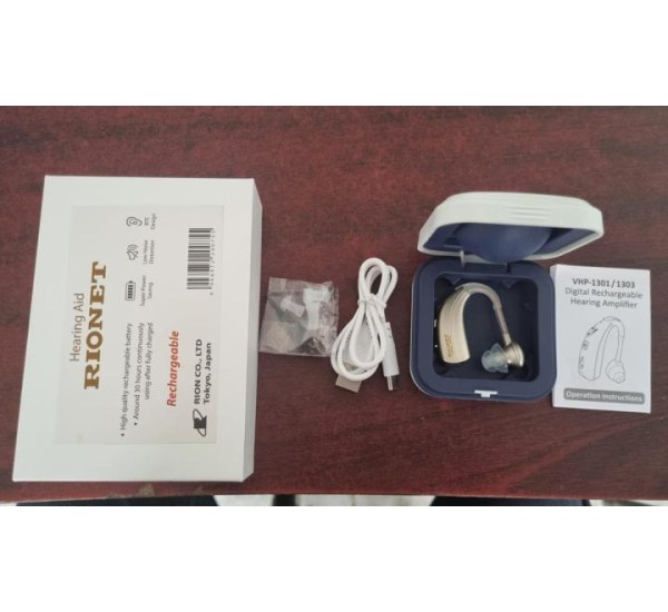 RIONET VHP-1301/1303 RECHARGEABLE HEARING AMPLIFIER